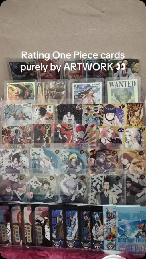 No value. No rarity. Just ARTWORK. 👀 What’s your rating? #OnePiece #OnePieceTCG #OnePieceCards #ad