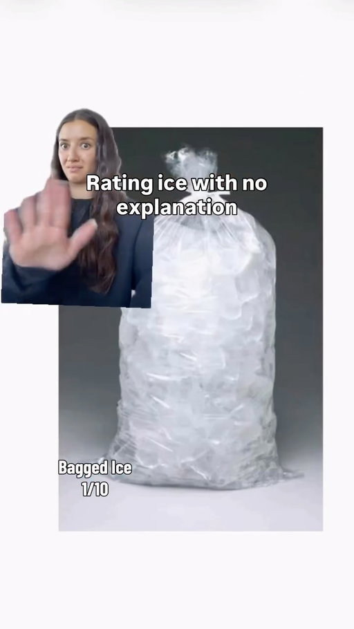 Get that bullet ice out of my face ✋🏼