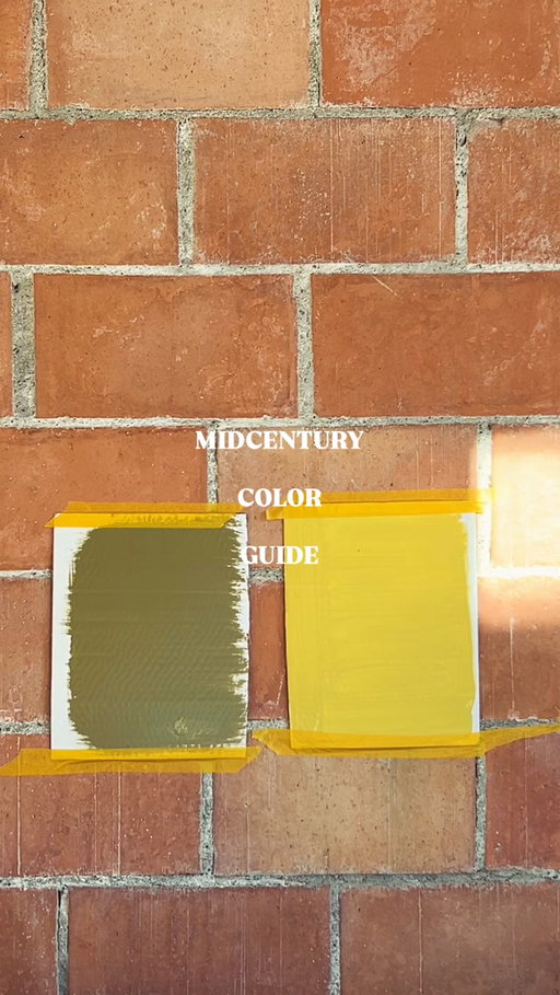 How to create a Midcentury colour palette that actually feels balanced.

One of the easiest ways to get that authentic Midcentury feeling isn’t to copy the furniture — it’s to understand how colour was used.

The secret? Don’t start with contrast. Start with harmony.

Midcentury interiors often work with colours that sit relatively close to each other in tone and warmth. This creates a calm, cohesive background where furniture, materials and objects can stand out without the room feeling visually chaotic.

But there’s a catch: too little contrast can make a room feel flat.

That’s where a few carefully chosen accents come in.

In my home, I work with a warm, slightly muted palette built around:

→ Olive green — NCS S 5020-G90Y
→ Pale yellow — NCS S 2040-Y
→ Light grey — RAL 7035
→ Tangerine — NCS S 3050-Y50R
→ Mustard yellow — RAL 1005
→ Black — RAL 9005

The trick is not to use all of these colours equally.

Think of your palette in three layers:

1. The base
Choose one or two quiet colours that cover the larger surfaces.

2. The supporting colours
Repeat related tones through furniture, textiles and materials to create continuity.

3. The contrast
Use a darker or stronger colour sparingly — just enough to give the eye somewhere to land.

And perhaps most importantly: let the materials do some of the colour work.

Terracotta, warm wood, brass, brick and natural textiles all add subtle variations of tone without introducing completely new colours.

That’s what makes a Midcentury palette feel rich rather than busy.

Harmony first. Contrast second.

Save this if you’re planning a Midcentury-inspired interior — and remember: a good colour palette isn’t about having fewer colours. It’s about making the colours speak the same language
Midcentury modern · Interior design · Case Study Architecture · Midcentury house · Minimal design · Danish design