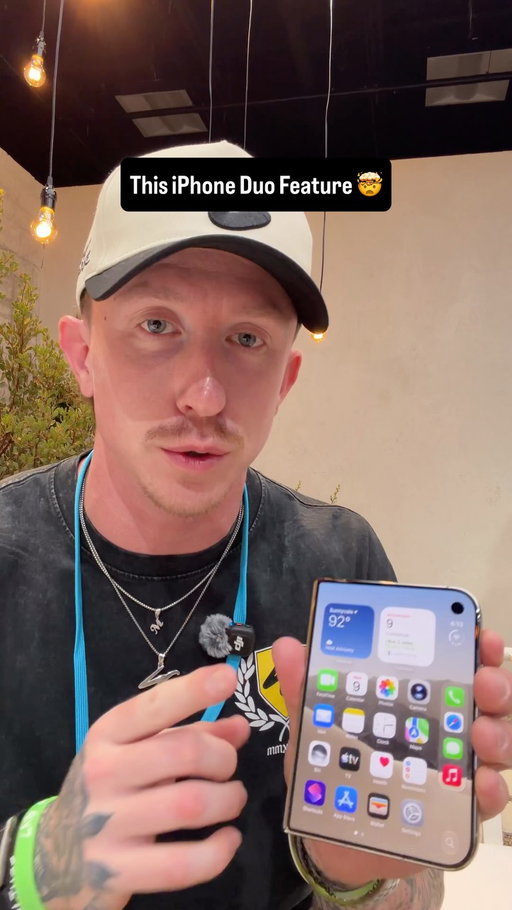 This iPhone Duo feature 🔥🤯

#apple #iphone #iphoneduo #AppleEvent #iphone18pro
