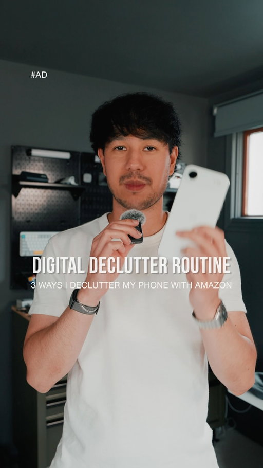 3 ways I’m decluttering my phone with @amazon communication verification tool on Alexa for Shopping! #AD #AlexaforShopping #ScamPrevention #digitaldeclutter #minimalist