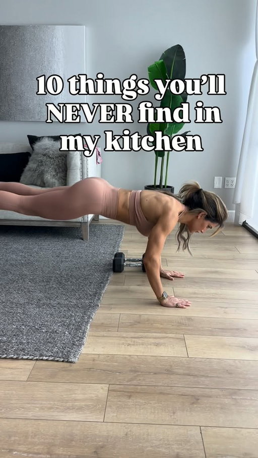 What’s something that would never be in your kitchen? 

What you put in your kitchen matters! When you go grocery shopping this week buy REAL food! 

For meals: protein, veggies, rice, sweet potato’s 
Snacks: veggies, nuts, fruit 

Stick to real whole foods and watch your life and energy levels change. 

PS when I say non fat yogurt I’m talking about regular yogurt. Not greek yogurt. 

#nutrition #fitness #kitchen
