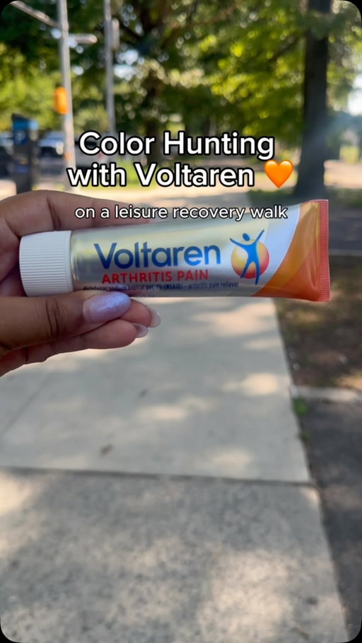 This walk was inspired by Voltaren