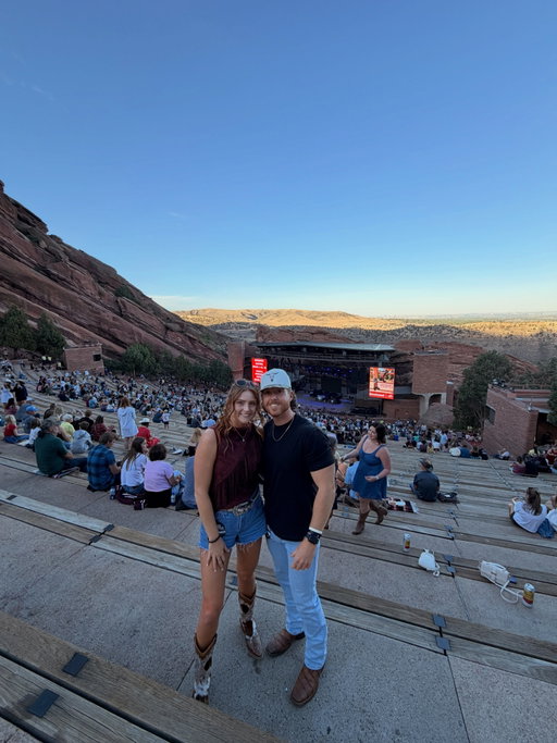 Oh Red Rocks we will be back 😆❤️ #redrocksamphitheater #colorado #coleswindell #concert