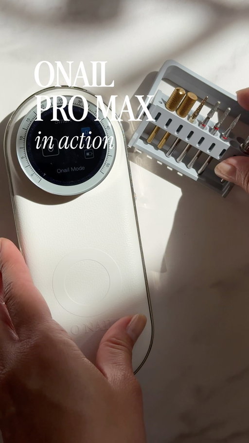 putting the ONAIL Pro Max to work ✨

after using it through removal + prep, what stands out most is how smooth and controlled it feels while still giving me the speed I need. the low vibration, lightweight handpieces and 50K RPM capability make removal feel really efficient, and I especially love having the dual-handpiece setup for quicker transitions between removal and cuticle prep.

sleek, smart + thoughtfully designed for the working nail artist. ONAIL, The Apple of Nails, might be onto something here. 👀

if you’ve been looking for a new drill, the Pro Max has been a really nice upgrade to my setup so far. 

Use Code QUEENIE100 to save 🤍

#NailTech #NailDrill #NailTools #NailArtist #ONAIL