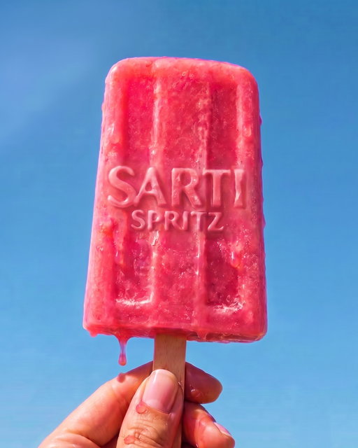 Ice cold. 🧊 #SartiSpritz #EnjoyResponsibly