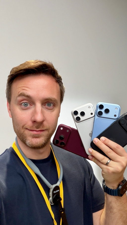Which iPhone 18 Pro would you get? 🤔 

Deep Black, Burgundy, Glacier, or Silver. #

#iphone18pro #apple #iphone @apple