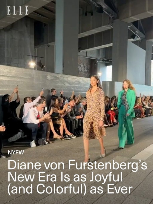@dvf is officially back where it belongs: on the #NYFW runway. For his debut collection at the house,@henryzankov embraced everything that made Diane von Furstenberg a fashion icon in the first place—color, print, movement, and clothes designed to be seen. Tap the link in bio for a closer look at spring 2027.