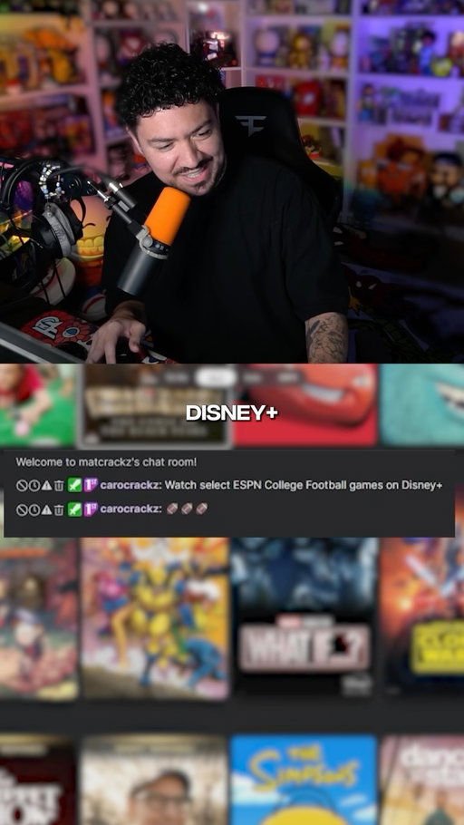 WE CAN NOW WATCH SELECT ESPN COLLEGE FOOTBALL ON DISNEY+ 😭🏈

NOW I KNOW WHERE I WILL BE EVERY SATURDAY 🔥 

I GOT UM 🙌 WINNING IT ALL THIS YEAR, WHO DO YOU GOT?

#DisneyPlus #DisneyPartner #Football #CollegeFootball #ESPN