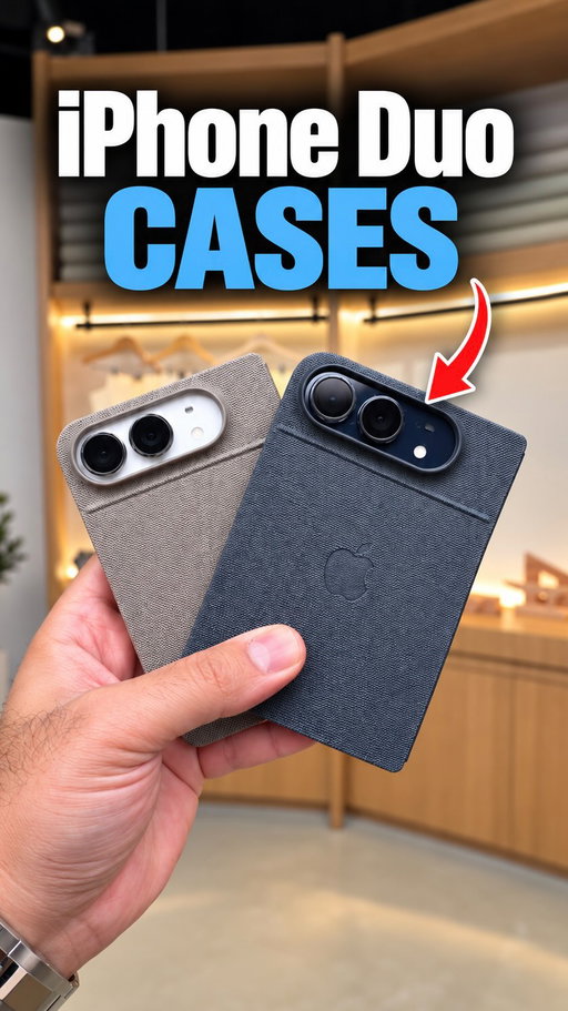 Hands-on with the new iPhone Duo cases 👀📱

Apple’s got a few different options and some definitely suit the Duo better than others.

#iphoneduo #iphonecase #appleevent