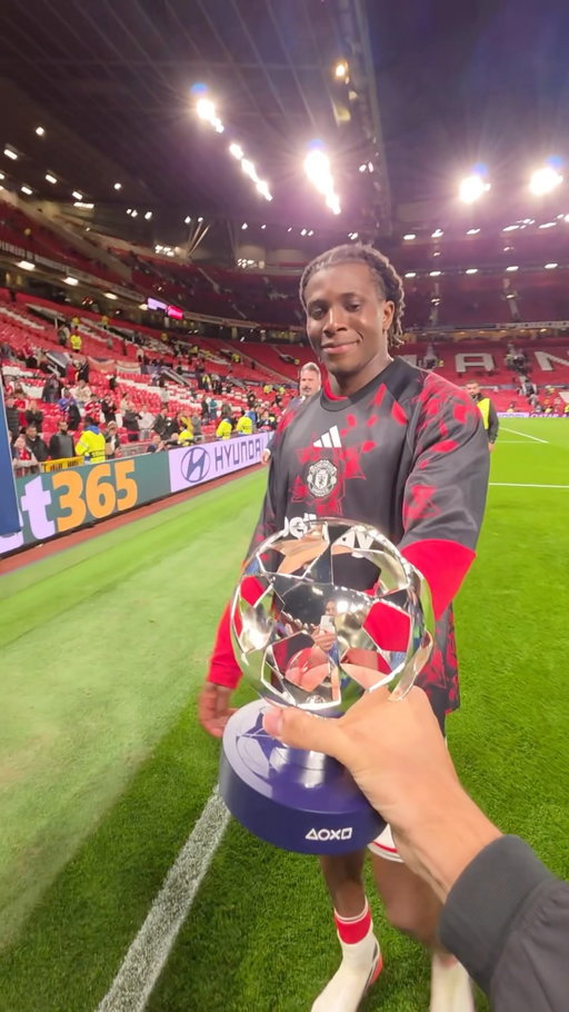 The Champions League Player of the Match, Patrick Chinazaekpere Dorgu 👏🏆