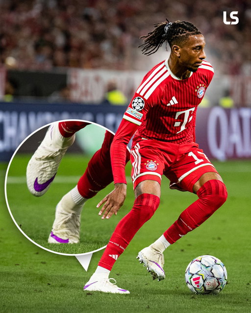 Michael Olise wore 𝙣𝙚𝙫𝙚𝙧-𝙗𝙚𝙛𝙤𝙧𝙚-𝙨𝙚𝙚𝙣 custom white and purple Nike Hypervenoms in the Champions League 🔎🥶

Another pair to add to his unique collection... Of course he scored a brace and assisted in them ✨