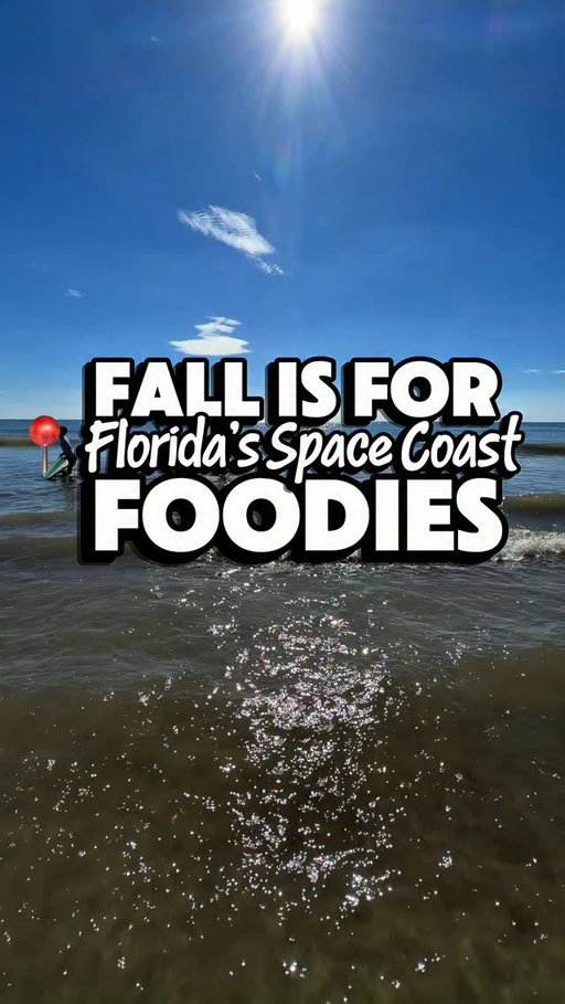 This might be the best time of year for foodies in Florida?!?

Fall is for Foodies is back on Florida’s Space Coast @floridaspacecoast , featuring special prix-fixe menus, tasting experiences and limited-time dining deals at restaurants from Titusville and Cocoa to Cocoa Beach, Melbourne and beyond.

From Michelin Guide-recognized restaurants to James Beard Award-nominated chefs, there’s a lot more to Florida’s Space Coast food scene than you might know.

It’s one of the best times of the year to discover longtime local favorites, newer restaurants and places worth making the drive for. 

Check out Fall is for Foodies on Florida’s Space Coast at https://www.visitspacecoast.com/foodies/ 

and follow us for more places to experience and eat around Central Florida.

#SpaceCoast #FallIsForFoodies #FloridaFoodies #tastychomps #partner