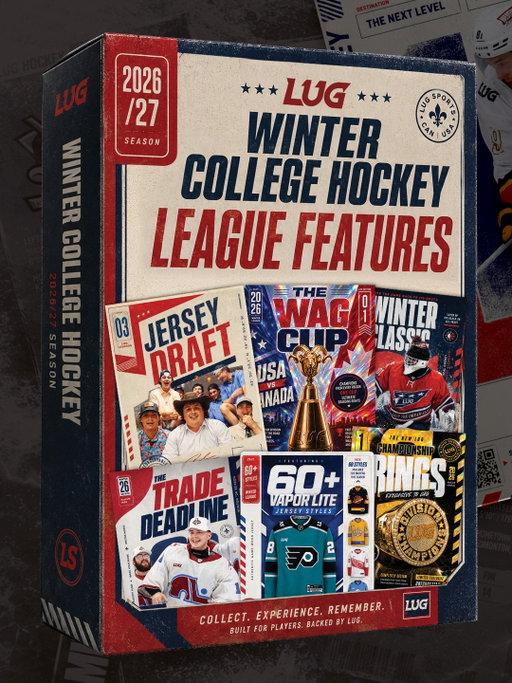 Check out LUG's College Hockey League features👀👉 Registration opens Wednesday Sept 16th @ 5:30pm EST. Link in bio to join the waitlist.