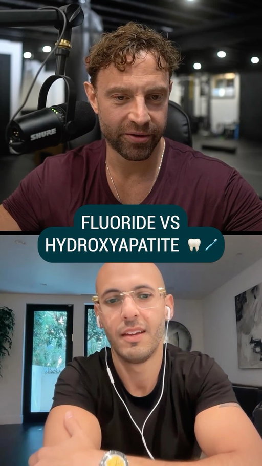 Hydroxyapatite is becoming one of the most interesting alternatives to fluoride in toothpaste.

And unlike a few years ago, we now actually have human data behind it.

Randomized trials have shown hydroxyapatite toothpaste can perform comparably to standard fluoride toothpaste for preventing cavities and remineralizing enamel.

That does not mean fluoride suddenly “doesn’t work.” 

Fluoride still has decades of evidence behind it and remains the conventional standard.

But if someone wants a fluoride-free toothpaste, hydroxyapatite is no longer something I would dismiss as wellness marketing.

And toothpaste isn’t just about fluoride vs hydroxyapatite.

A few other ingredients worth looking for:

Zinc — can reduce volatile sulfur compounds associated with bad breath.

Licorice root extract — has some interesting antimicrobial oral-health 
data, although the evidence here is much less established than it is for fluoride, hydroxyapatite or zinc.

A mild abrasive — ingredients like calcium carbonate, hydrated silica or baking soda help physically remove plaque, debris and surface stains.

So if I were looking at the ingredient list, I’d be thinking:

Hydroxyapatite or fluoride for cavity protection.
Zinc for breath.

Potentially licorice-derived ingredients for additional antimicrobial activity.

And an appropriate abrasive to actually help clean the tooth surface.

What do you use: fluoride or hydroxyapatite?

Episode #237 of Hart2Heart on YouTube, Spotify and Apple. 

#health #fluoride #dentist #teeth #science 

PMIDs:
37533523 — Hydroxyapatite vs 1450 ppm fluoride, 18-month randomized clinical trial
35886524 — Hydroxyapatite vs fluoride for remineralization of white-spot lesions
25689513 — Zinc-containing toothpaste and reduction in volatile sulfur compounds
22134057 — Zinc-containing toothpaste and morning-breath VSC reduction
34753844 — Licorice extract and oral S. mutans in a randomized clinical trial
