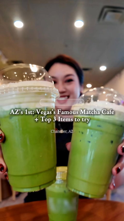 💚 Brand New Matcha Tea Cafe

Matcha lovers, have you tried them yet? 

Urban Matcha is a popular concept out of Vegas. This is their first AZ location. I took my sister for a fun taste test. We both loved the space. Lots of seating. 

Everything we tried:
🌱Double Sea Salt Matcha Latte
🌱Hojicha Latte w/ Sesame Cap
🌱Banana Pudding Matcha Latte - banana lovers will like this
🌱Matcha Parfait
🌱Kuromitsu Kinako Latte - nice roasted flavor

My sister’s fave list:
💚 Kuromitsu Latte
💚 Double Sea salt Latte
💚 Matcha Parfait

Send this to a friend who owes you a Matcha date!

📍 @urbanmatcha.chandler 
🗺️ 1880 S Alma School Rd 6, Chandler, AZ 85286

#Matchacafe #arizonasbest #chandleraz #matchalatte #japanesedessert
