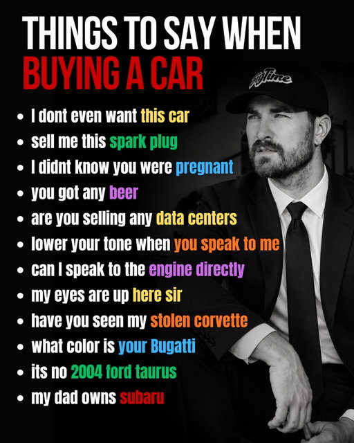 how to finesse any car salesman