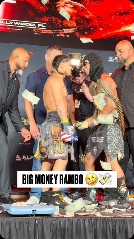@rambo_russo119 was making them dollars fly 🤣💸

#BKFC93 | Tomorrow | Watch on BKFC+