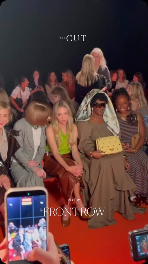 Live from the front row: @mslaurynhill and @mingey attend @toryburch’s SS27 runway show. Nothing quite like a #NYFW link-up… ⭐️