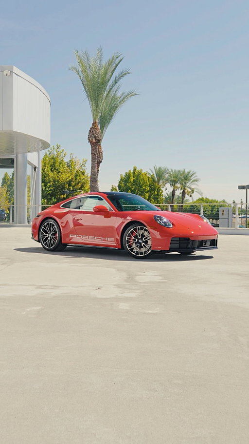 Iconic Performance: 2026 Porsche 911 Carrera S 🔴🏁

Pure heritage meets modern engineering. Presenting this 2026 Porsche 911 Carrera S finished in iconic Guards Red over a Black Leather interior. With an original MSRP of $195,210, this heavily options-specified build leaves nothing to be desired.

Key Build Highlights

* **Performance & Dynamics:** Powered by a 473 hp twin-turbocharged 3.0L boxer-6 paired with an 8-speed PDK transmission. Equipped with the Sport Chrono Package ($2,540) and an Extended Range 22.1-gallon fuel tank ($240).
* **Exterior Brilliance:** Dressed in Guards Red with the aggressive SportDesign Package in High Gloss Black ($5,180), 20"/21" 911 Turbo S Design Wheels ($3,200), Electric Slide/Tilt Glass Sunroof ($2,120), and "PORSCHE" Logo Side Decals ($1,280).
* **Bespoke Interior:** Tailored with the Deviated Stitching Interior Package in Guards Red ($3,590), heritage-inspired 930 Leather Package ($1,580), Adaptive Sport Seats Plus 18-way ($3,680), and Seat Belts in Guards Red ($580).
* **Exclusive Details:** Highlights include the Sport Chrono Stopwatch Dial in Guards Red ($670), Embossed Porsche Crests on Headrests ($390), BOSE® Surround Sound, and Premium Package ($5,590) with Surround View and Adaptive Cruise Control.

Stop by Porsche Fresno or send our team a DM to learn more about this 911!

---

#PorscheFresno #Porsche911 #GuardsRed #CarreraS #PorscheLife