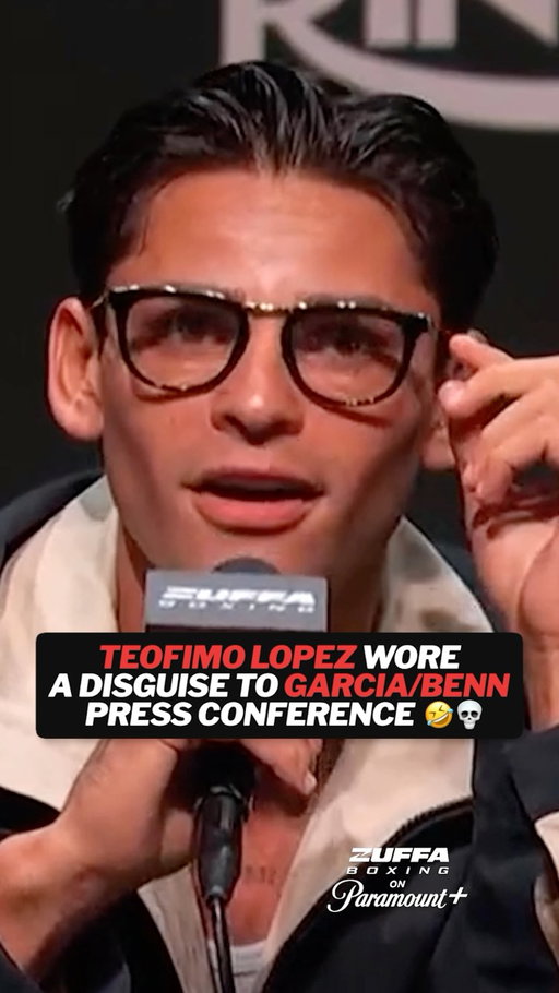 Everybody liked this 😂👏

Teofimo Lopez had Ryan Garcia and Conor Benn thinking he was a journalist with a beard transplant at the press conference 😭

[ #GarciaBenn | SAT SEPT 12 | LIVE on @ParamountPlus ]