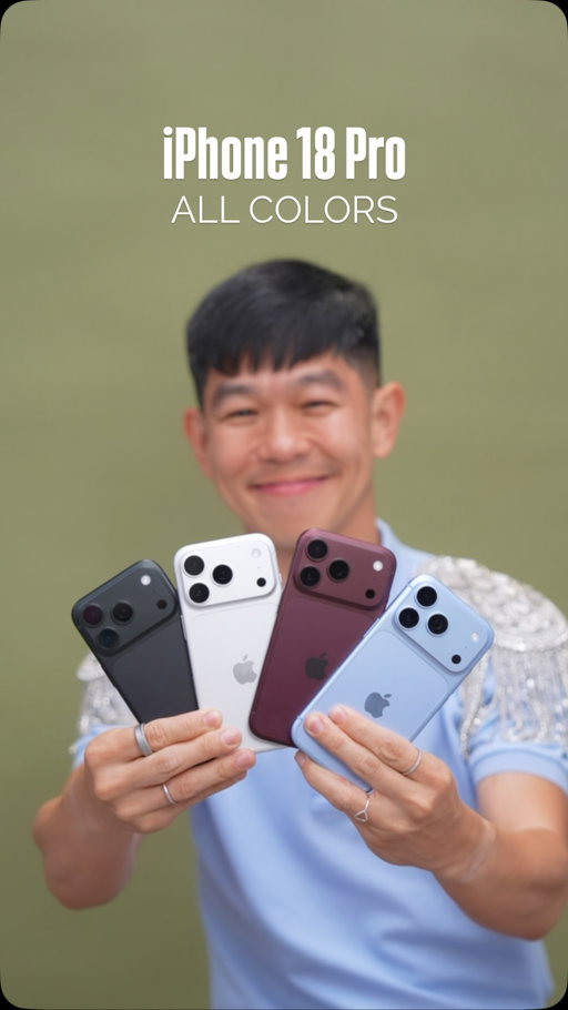 This year’s iPhone 18 Pro colors are elite 😮‍💨 

Which one is your favorite? Black, White, Burgundy, or Glacier?