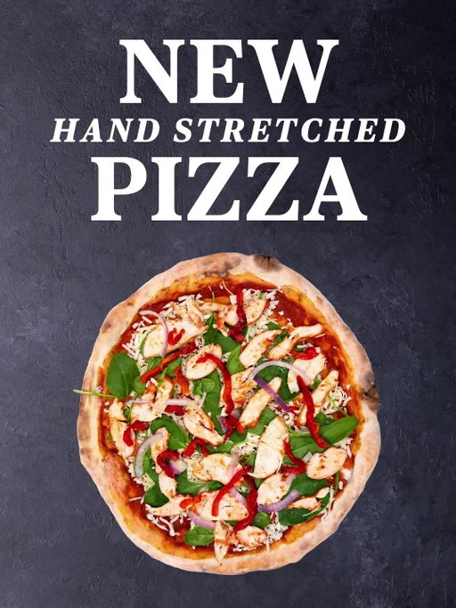 Introducing our new Hand Stretched Pizza 🍕 A soft, hand stretched base with a variety of delicious toppings layered in melted cheese 😍

Items:
Kirkland Signature Hand Stretched 5 Cheese Pizza, item 277525 
Kirkland Signature Hand Stretched Super Supreme Pizza, item 277526
Kirkland Signature Hand Stretched Peri Peri Chicken Pizza, item 277527
Price: $18.99

Disclaimer: Warehouse availability may vary. Services, products and pricing featured on this page are accurate when posted and subject to change in the future.
