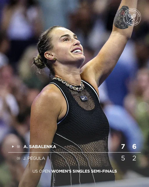 Stunning Sabalenka 🌟

The No.1 seed secures her place her fourth consecutive US Open Final with a win against Jessica Pegula