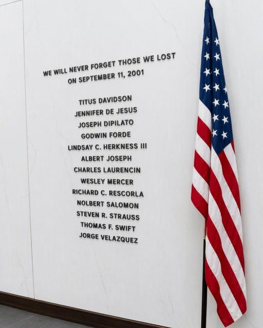 As we mark 25 years since September 11, we remember the 13 Morgan Stanley colleagues we lost that day. Their names are memorialized at our headquarters as a lasting tribute to their lives, their legacy, and their enduring place in the Morgan Stanley community.