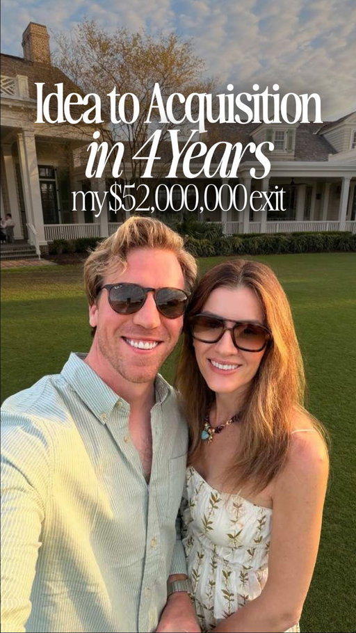 My last business went from idea to $52m acquisition in 4 years. Here’s the entire journey. 

Comment “Idea” if you want help finding the right idea for you.