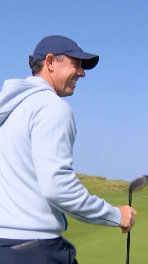 Everything about this Rory McIlroy shot is perfection ⭐ 
#AmgenIrishOpen