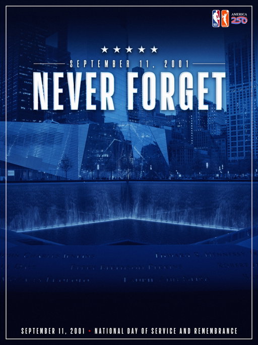 25 years later, we remember. 

We honor the lives lost, the families forever changed, and the heroes who answered the call on September 11, 2001. 

#NeverForget
