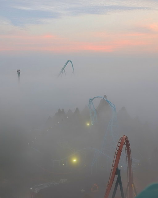 A little glimpse of magic above the clouds. ☁️✨