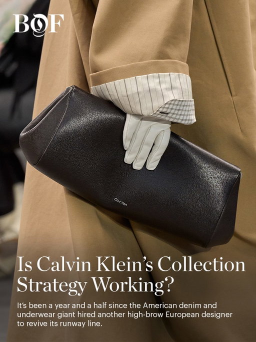 It’s been a year and a half since Calvin Klein named Veronica Leoni creative director of their Collection arm. At the time, PVH chief executive Stefan Larsson said the goal was to create “the next-level aspirational halo for the brand,” a bid to boost visibility and desirability. 

Thus far, though there’s little evidence that Collection’s “halo” has reignited sales elsewhere in the business. Calvin Klein sales fell 7 percent in the last quarter, despite double-digit growth in denim. Ahead of Leoni’s fourth outing for the brand, the verdict is still out.

BoF’s Diana Pearl (@dianaspearl) explores the latest chapter of Calvin Klein Collection. Read more #linkinbio

📷 Spotlight/Launchmetrics.com, @calvinklein, Getty Images