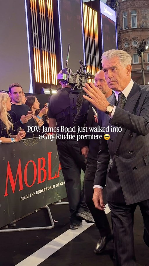 Too cool 😮‍💨 

#piersbrosnan #mobland #jamesbond #guyritchie