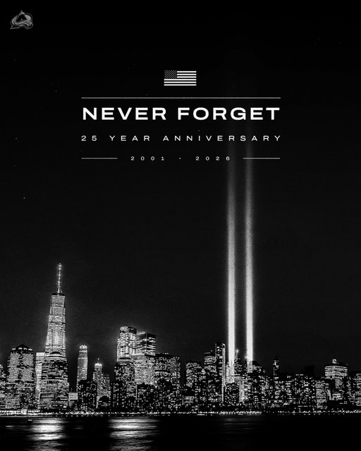 Always remembering and reflecting on the events of September 11, 2001. The lives lost 25 years ago today are always in our thoughts.