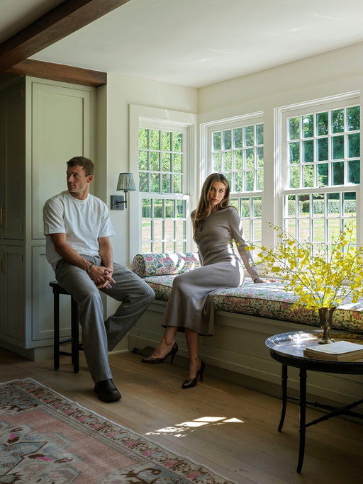 "I'm deeply impacted by my surroundings. I notice everything that's beautiful and try to take it all in," says entrepreneur @paigepaul of the Connecticut home she shares with her husband and tennis star @tommypaul. Designed by Paige's longtime friend Annie Parkhurst of studio.ap (@studioap.work), the historic 1940s house is a mood board come to life, embodying the ethos and aesthetic of Paige’s lifestyle brand, @dairyboy. Outside, the property unfolds as an idyllic country retreat, and includes a tennis court for Tommy.

Tour the home at the link in bio. Photography @chrismottalini; Interior Styling @marianamarcki @veronicaolson; Words @punchhutton