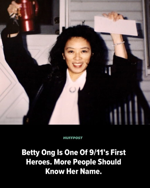 On the morning of Sept. 11, 2001, Betty Ong remained calm and professional — an extraordinary feat given that five men had hijacked the American Airlines plane she was working on.

Twenty minutes after Flight 11’s takeoff from Boston Logan Airport to Los Angeles, Ong, a flight attendant of 14 years, called the American Airlines reservation desk to report what was happening onboard.

Ong’s cool, calm 23-minute phone call from the back of the aircraft on Sept. 11, 2001, provided the very first alert to ground personnel that a hijacking was underway and contributed to the eventual shutdown of U.S. airspace. (Officials credit fellow Flight 11 attendant Madeline “Amy” Sweeney with helping authorities on the ground identify the hijackers by telephoning details about them to her supervisor. Unlike Ong, there’s no public recording of Sweeney’s call.

Read more at our link in bio.