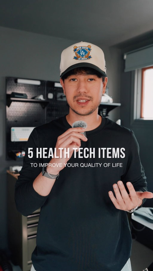 9.11.26 5 Health Tech products I use daily to help improve my quality of life ⚡️ 

#tech #healthtech #essentials #health #productsyouneed