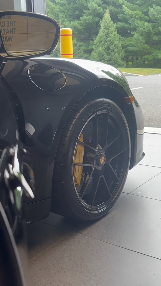 Congratulations to Mr. Moorehead on the arrival of his stunning 2026 Porsche 911 Targa 4 GTS T-Hybrid 🏁

Every detail on this build was hand-picked to perfection. From the white Sport Chrono clock to the Burmester sound system, 930 leather package, and carbon ceramic brakes. A true one-of-one statement of taste and performance.

Thank you for choosing Porsche Mechanicsburg 

#porsche #911 #gts #porscheclub #delivery