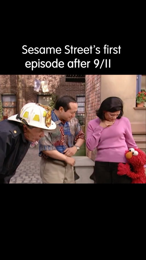 After 9/11, Sesame Street aired four episodes to help children (and grown-ups) process fear and grief.

In this episode, which aired in 2002, Elmo learns to face his fear with help from the FDNY firefighters — a reminder that even when we're scared, someone is there to keep us safe. #NeverForget