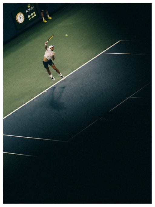 Snaps from the nosebleeds at the @usopen 👏🏼🔭 incredible to see these matches live 🤌🏽 it’ll be interesting to see how the semi-finals play out 👏🏼👀