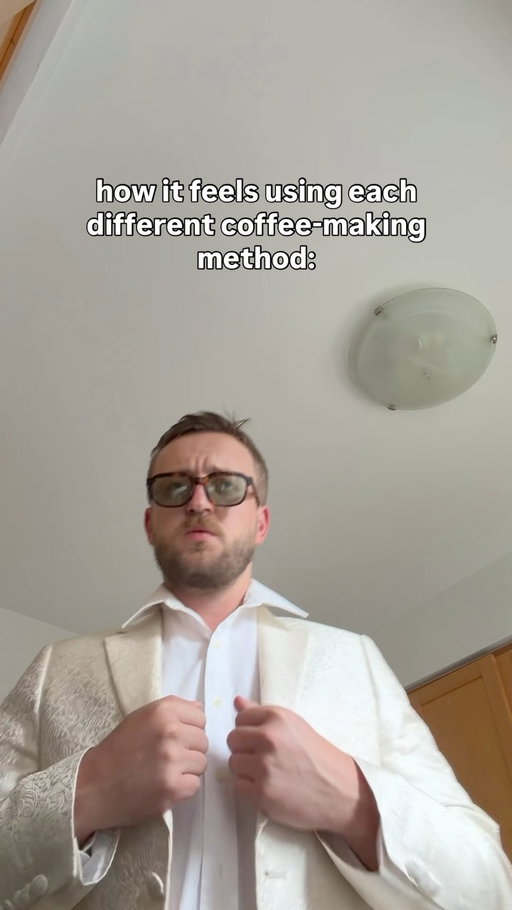 as long as it’s coffee I’m cool with it