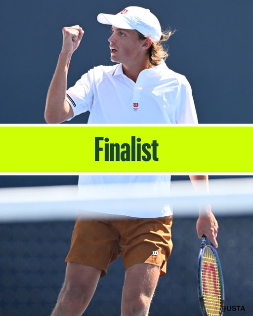 Junior Boys' Finalist 🔥

Marcel Latak is into the finals at the US Open defeating Jamie Mackenzie 6-3, 7-6(2).