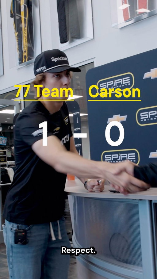 What challenge should we try next?

We’ll be putting @carsonhocevar and the No. 77 crew to the test in “Connected Under Pressure” with @getspectrum.