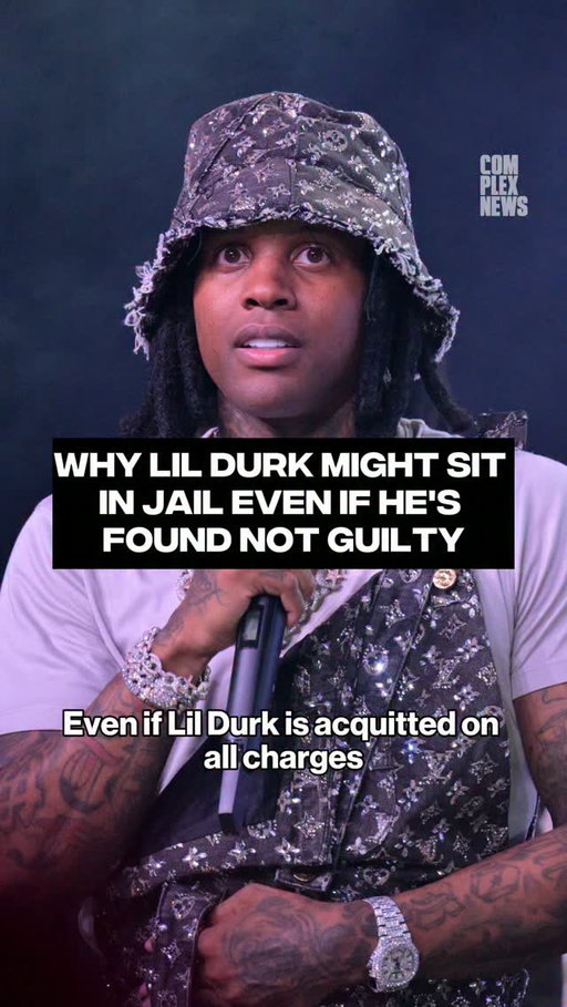 The verdict in Lil Durk’s murder-for-hire trial is looming, but even if he’s acquitted, it’s likely the Chicago rapper will still sit behind bars. 

Complex News’ @incilin breaks down the situation, through reporting from @shawnsetaro. LINK IN @complexmusic BIO to read more 🔗
