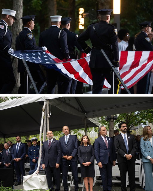 This morning, New York City came together in remembrance of 25 years since the horrific terror attacks of September 11.

25 years of grief and loss, heroism and heartbreak, rebuilding and renewal.

The years have passed, but those we lost will remain with us: in our hearts, in the selflessness we strive to emulate and in the city we work each day to make worthy of their sacrifice.

We will Never Forget.