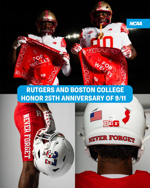 During tonight's game, both teams will wear special uniforms honoring the alumni who lost their lives 25 years ago. ❤️