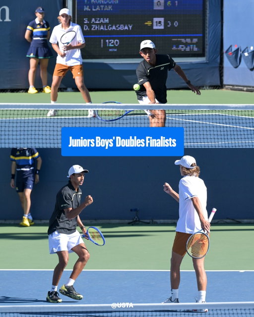 Ready to rock 🤘

All-American team Tanishk Konduri and Marcel Latak are into the US Open doubles finals 🇺🇸