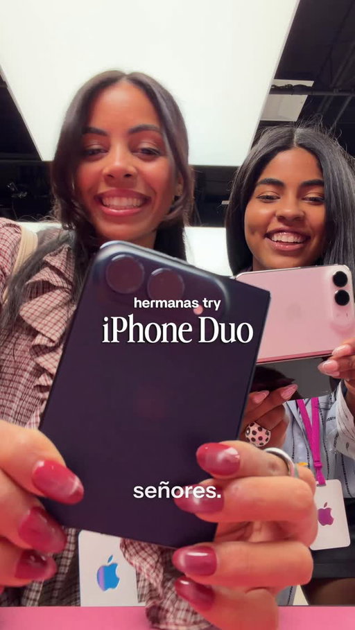 guys, I think she likes the iPhone Duo 😏
#iphoneduo #iphone18pro #iphoneevent #apple #iphone